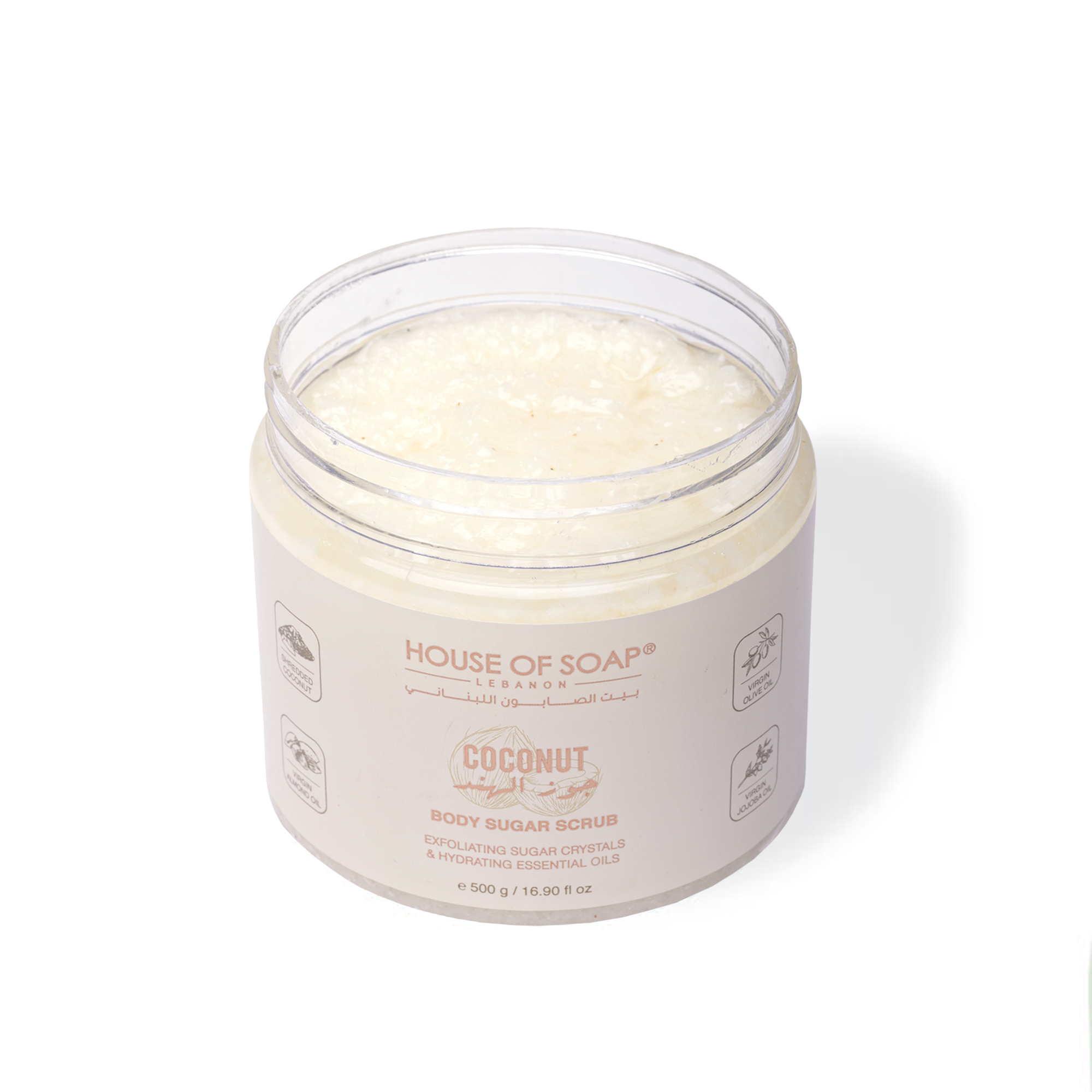 Coconut Body Sugar Scrub 500g