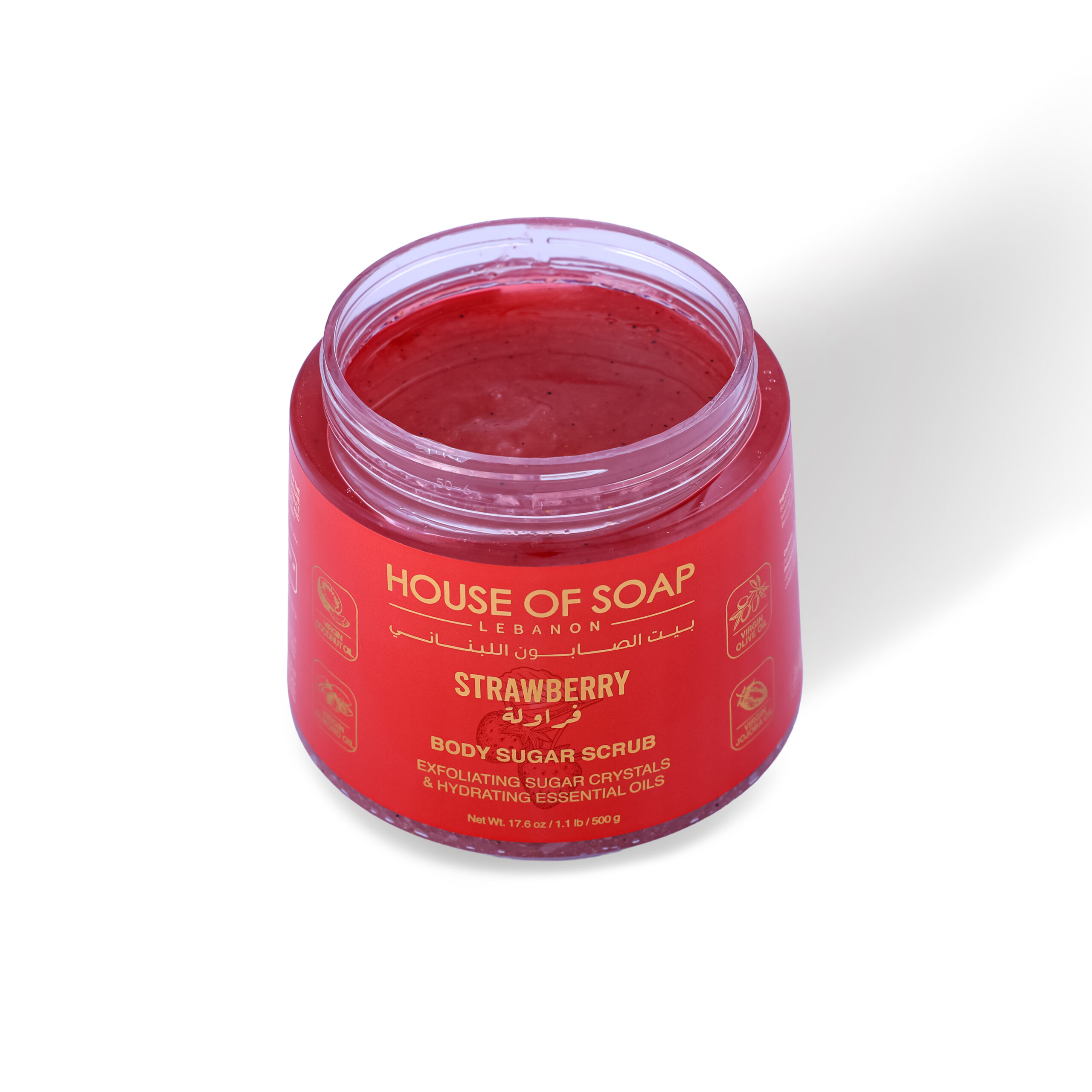 Strawberry Body Sugar Scrub 500g