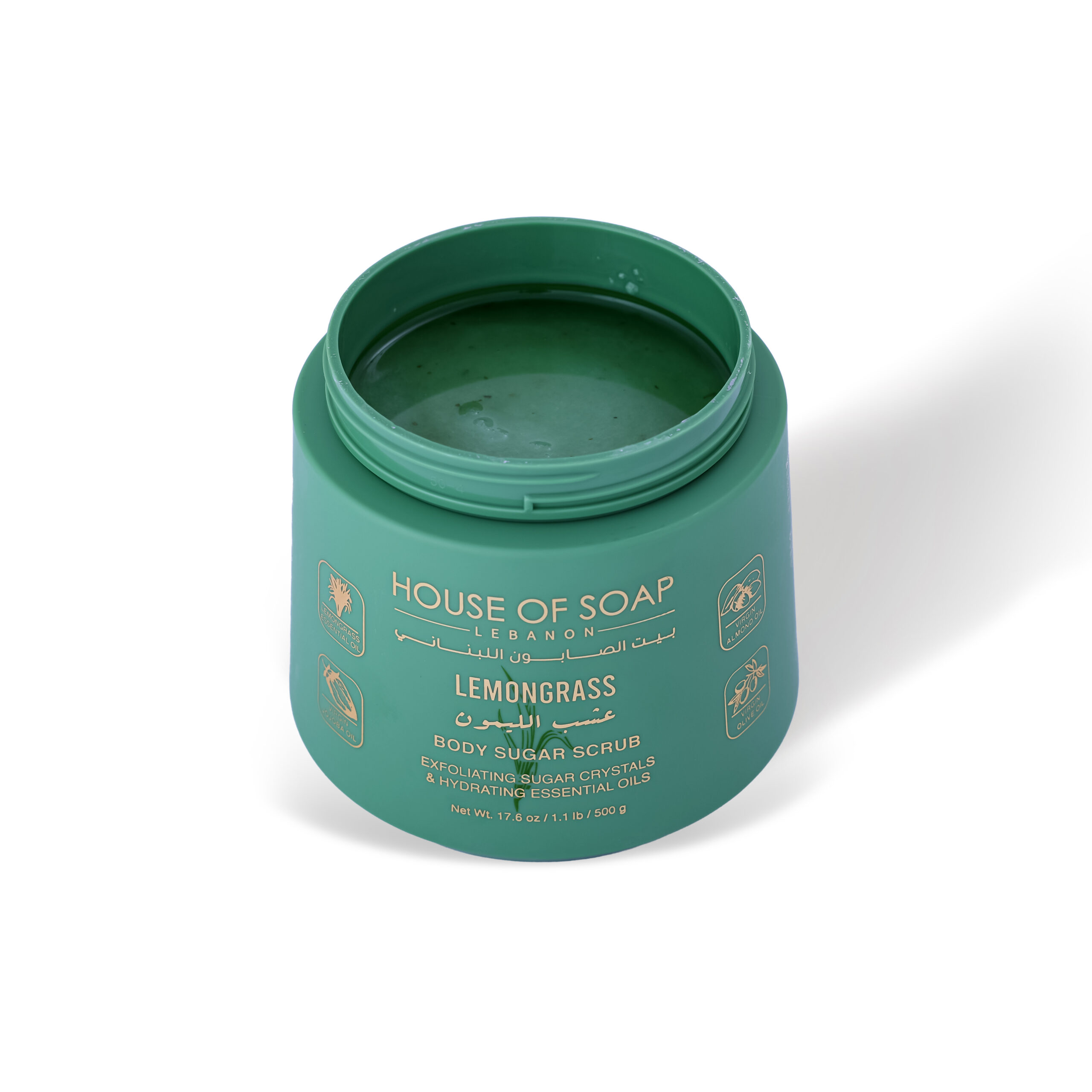 Lemongrass Body Sugar Scrub 500g